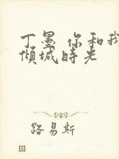 丁墨 你和我的倾城时光