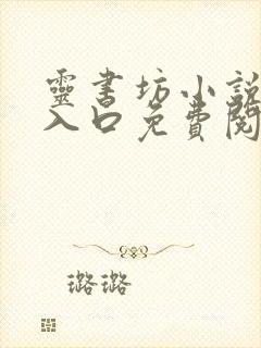 灵书坊小说网站入口免费阅读