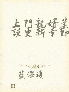 上门龙婿叶辰小说更新章节