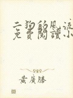 二狗的风流人生免费阅读小说