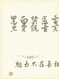 黑白禁区电视剧免费观看完整版高清