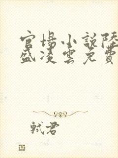 官场小说陆羽与盛凌云免费阅读