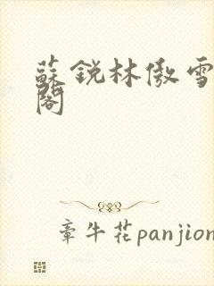 苏锐林傲雪笔趣阁封面