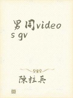 男同videos gv