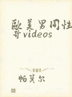 欧美男同性恋帅哥videos