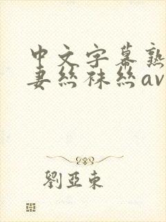 中文字幕熟女人妻丝袜丝av