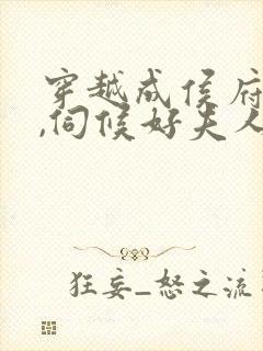 穿越成侯府贵妾,伺候好夫人的小说