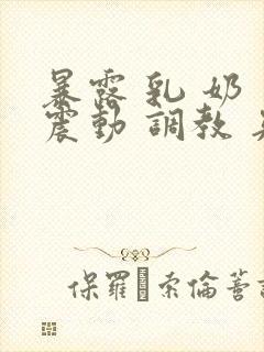 暴露 乳 奶 震动 调教 夹