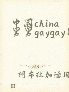 中国china男男gaygay网站