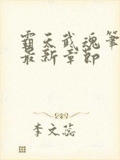 霸天武魂笔趣阁最新章节