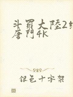 斗罗大陆2绝世唐门4k封面