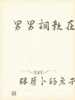 男男调教在线封面