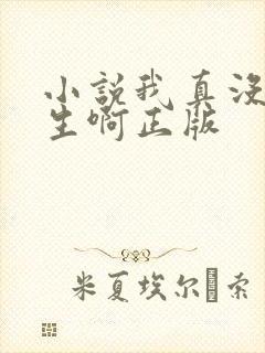 小说我真没想重生啊正版