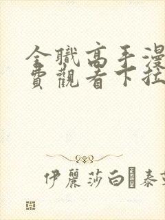 全职高手漫画免费观看下拉式六漫画