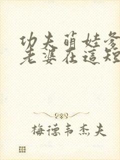 功夫萌娃爹地你老婆在这短剧免费观看