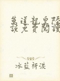 万道龙皇陆鸣小说免费阅读笔趣阁封面