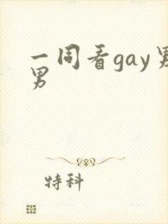 一同看gay男男
