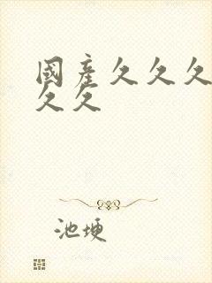 国产久久久精品久久