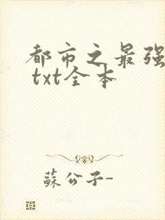 都市之最强狂兵 txt全本封面