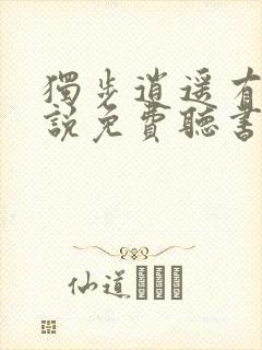 独步逍遥有声小说免费听书封面