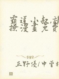 霸道小叔,请轻撩漫画免费完整版在线观看