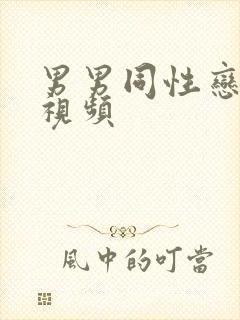 男男同性恋爱爱视频