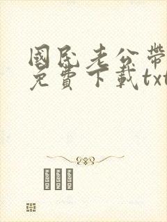 国民老公带回家免费下载txt