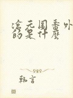 沧元图番外篇讲的是什么