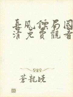 长风镖局国语高清免费观看封面