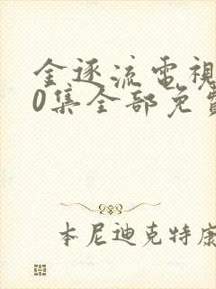 金逐流电视剧40集全部免费封面