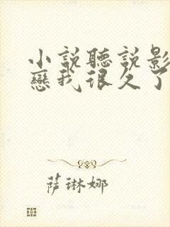 小说听说影帝暗恋我很久了封面