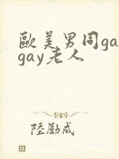 欧美男同gaygay老人