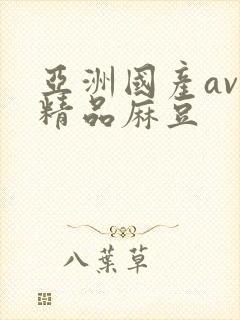 亚洲国产av色精品麻豆