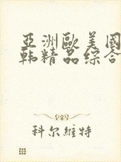 亚洲欧美国产日韩精品综合在线封面