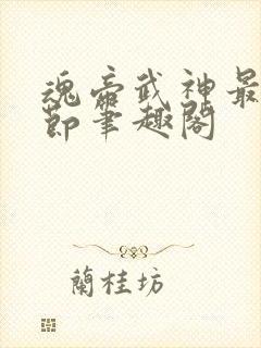 魂帝武神最新章节笔趣阁