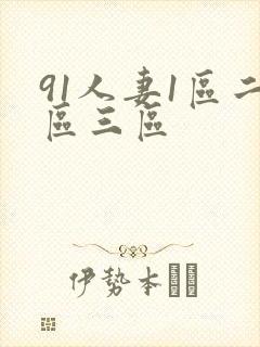91人妻1区二区三区封面