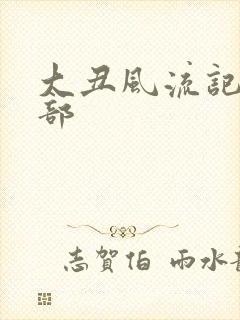 大丑风流记第二部封面