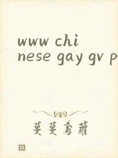 www chinese gay gv pron封面
