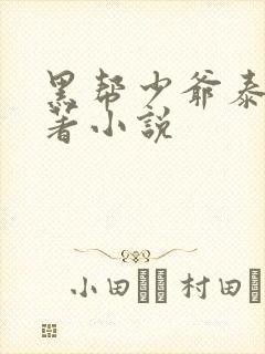 黑帮少爷泰剧原著小说