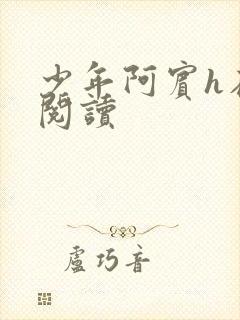 少年阿宾h在线阅读