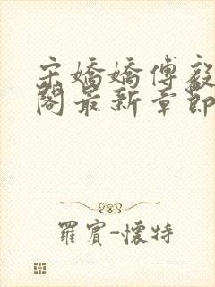 宋娇娇傅毅笔趣阁最新章节