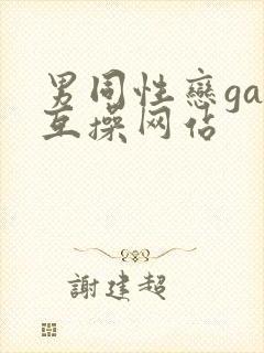 男同性恋gay互操网站封面