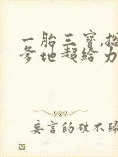 一胎三宝,总裁爹地超给力txt