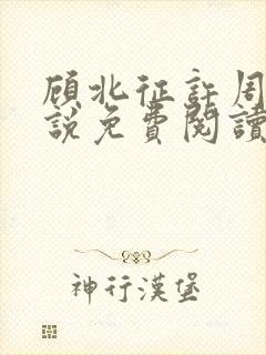 顾北征许周舟小说免费阅读最新章节