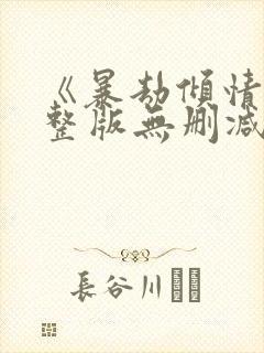 《暴劫倾情》完整版无删减