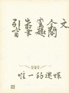 引朱鸾全文无弹窗笔趣阁