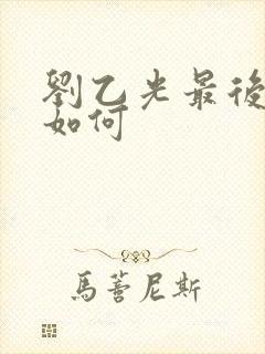 刘乙光最后结局如何封面