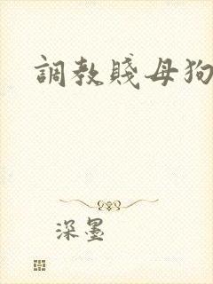 调教贱母狗羞辱