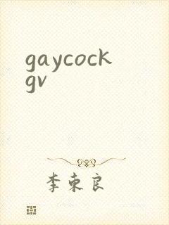 gaycockgv封面