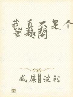 我真不是个文青笔趣阁